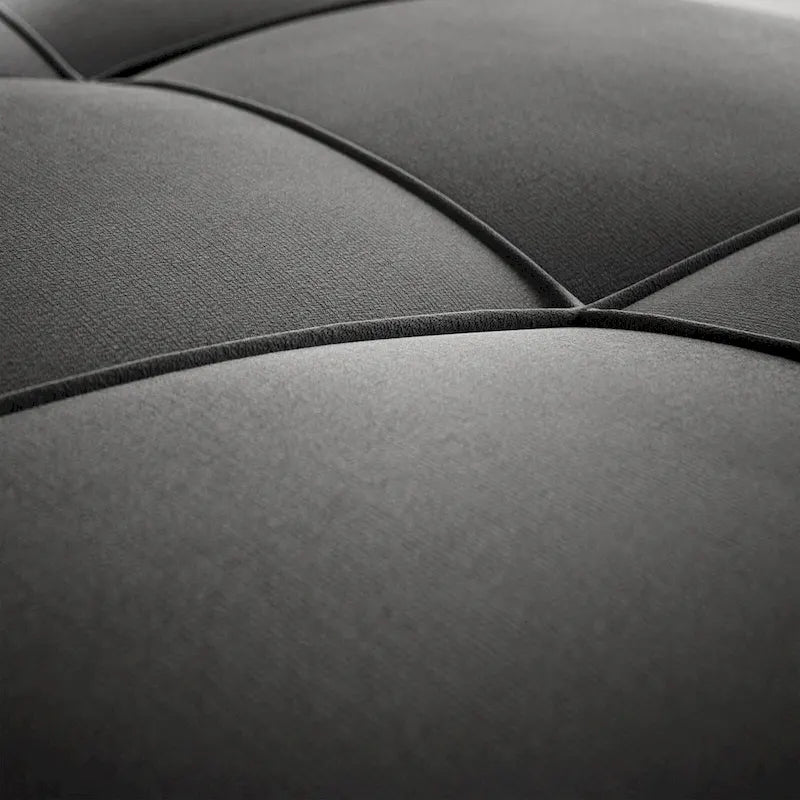 3 in 1 Convertible Sleeper Loveseat Couch, Futon Sofa Bed with Pull-Out Bed & Adjustable Backrest