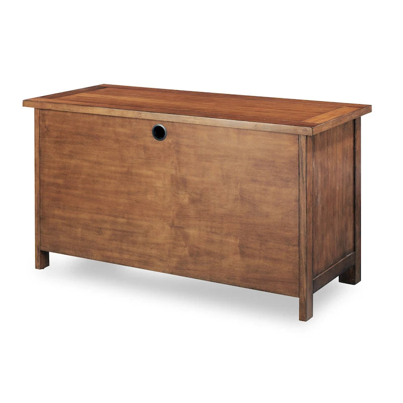 Aged Maple 54" Executive Pedestal Desk