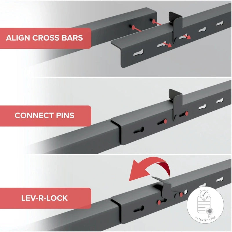 Premium Adjustable Bed Frame with Glides
