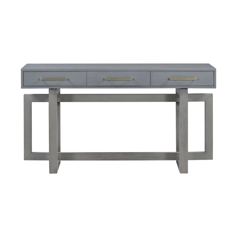 Elegante consoletafel met drie laden, extra lange haltafel voor entree, hal, woonkamer en foyer