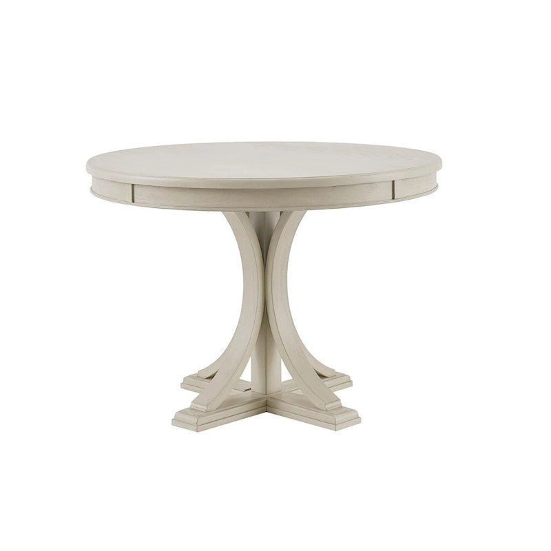 44 Round Dining Table, Solid Wood Finish Classic Designno chairs