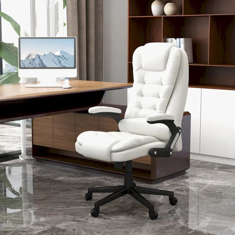 High Back Vibration Massage Office Chair with 6 Vibration Points