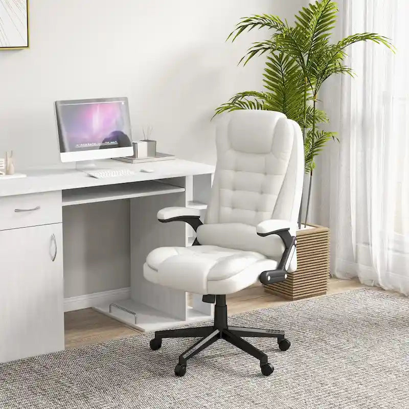 High Back Vibration Massage Office Chair with 6 Vibration Points
